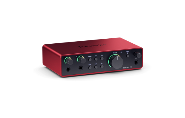 Focusrite Scarlett 2i2,  4th Gen USB Audio Interface