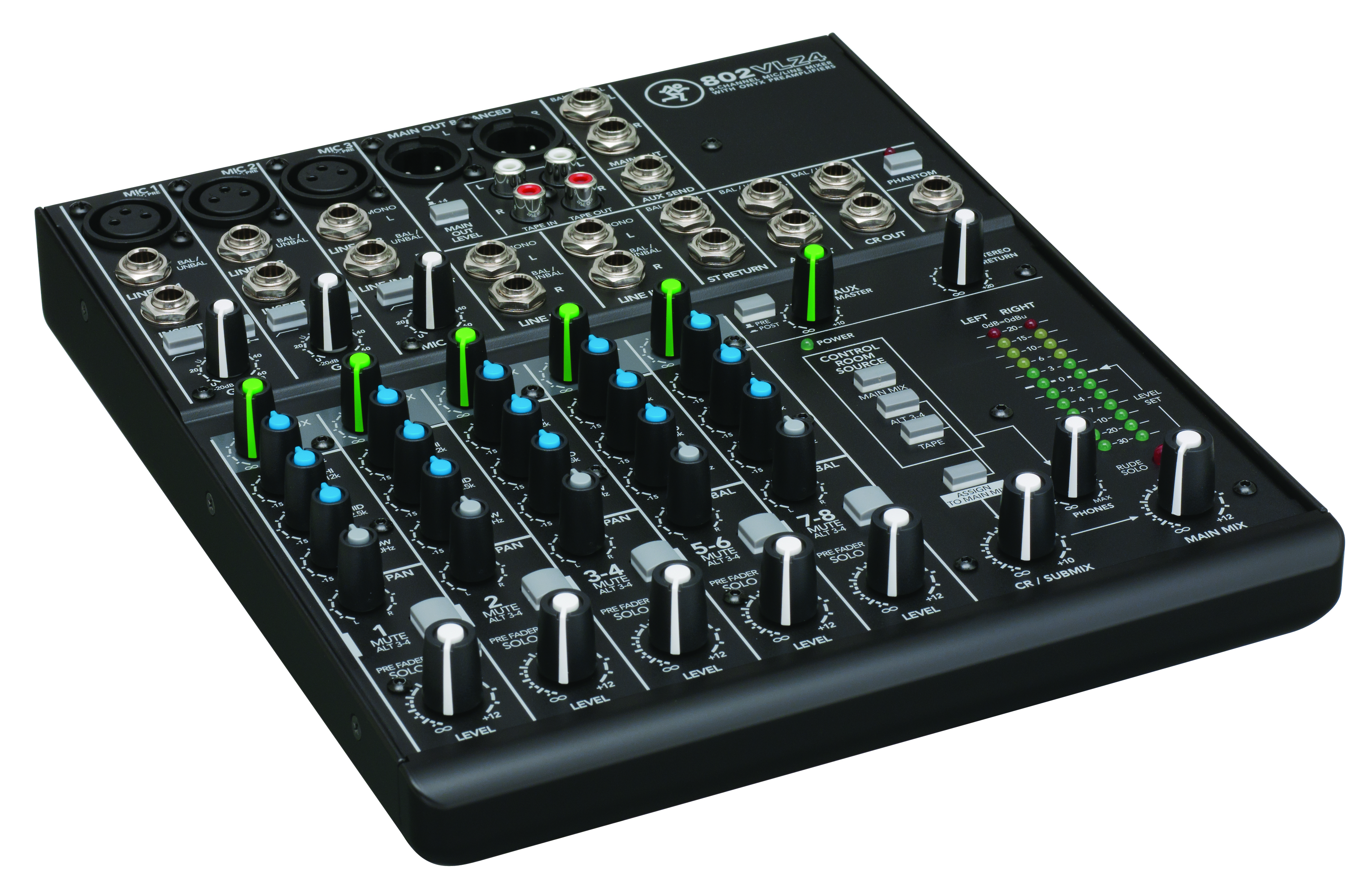 Mackie 802VLZ4 8 rása Ultra-Compact Analog Mixer