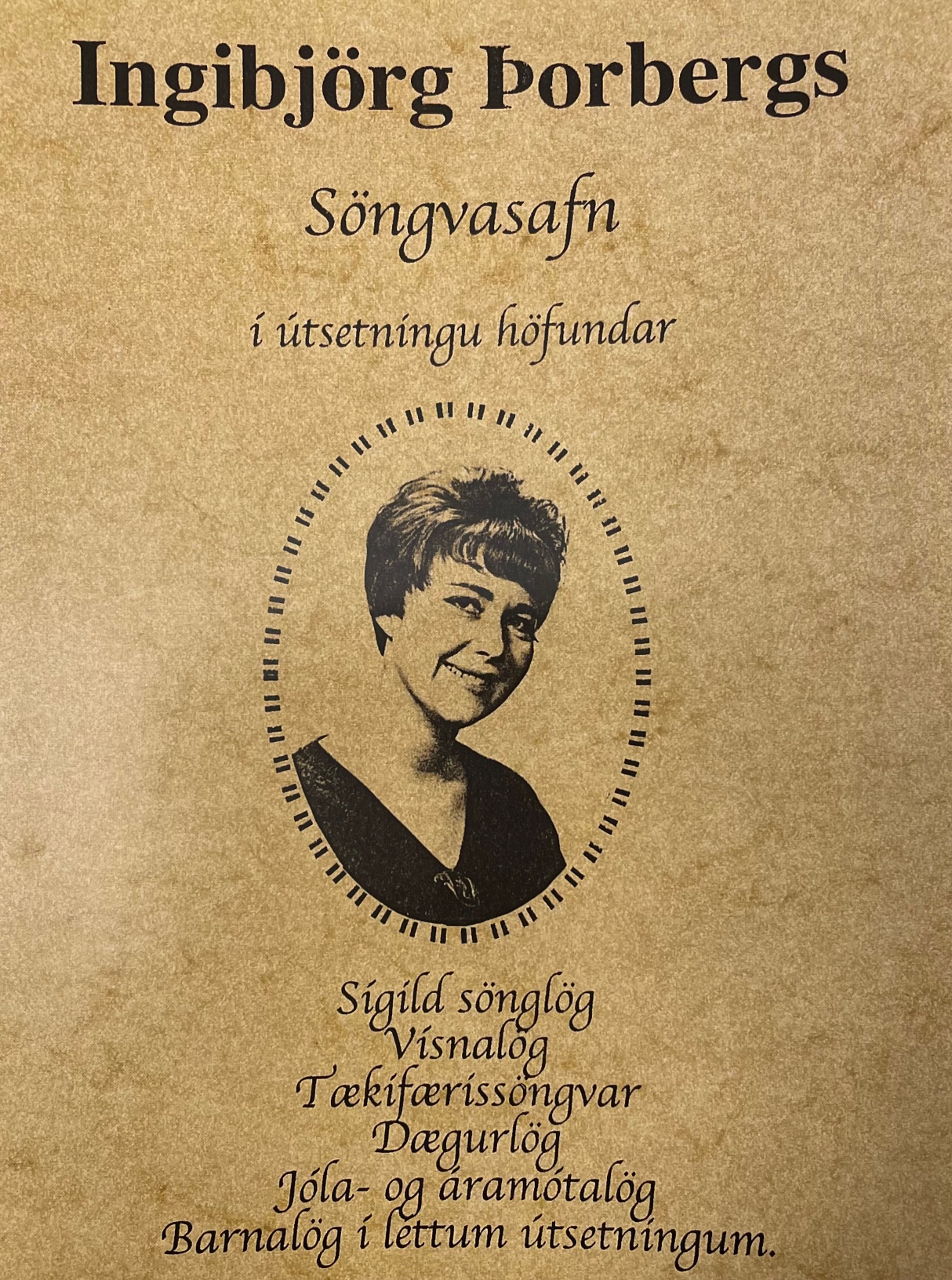 Söngvasafn , Ingibjörg Þorbergs