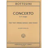 Bottesini : Concerto in A major for Two String Basses and Piano