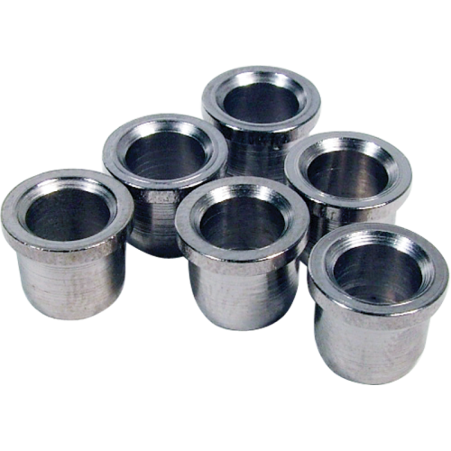Ferrules - Fender, for American Strat / Telecaster, chrome, 6 stk