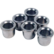 Ferrules - Fender, for American Strat / Telecaster, chrome, 6 stk