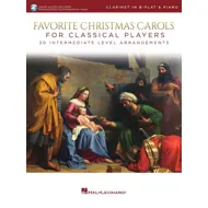 Favorite Christmas Carols for Classical Players, klarinett og píanó