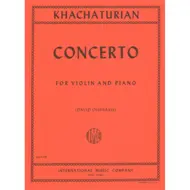 Khachaturian: Concerto for violin and Piano