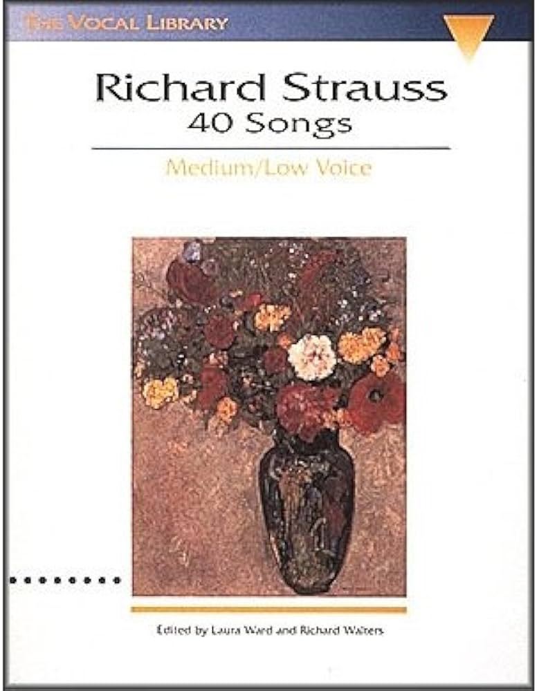 Richard Strauss: 40 Songs, medium low  voice and piano