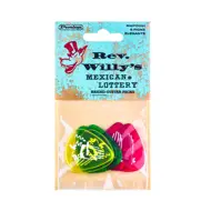 Dunlop Rev. Willy´s Mexican Lottery gítarneglur, 6 stk