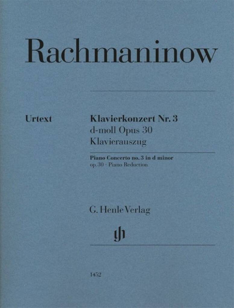Rachmaninow: Piano Concerto no.3 in d-minor, Op.30
