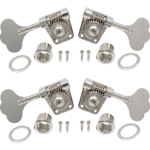 GOTOH Tuners, GB528, Res-O-Lite, Vintage Style Bass, nickel, 2 per side