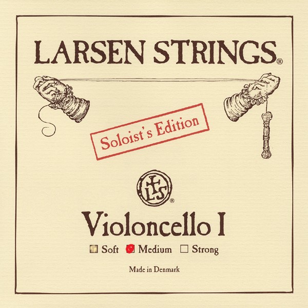 Larsen sellóstrengur A, Soloist ,medium