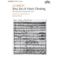 Bach: Jesu Joy Of Man's Desiring ( Arr. Myra Hess ), píanó