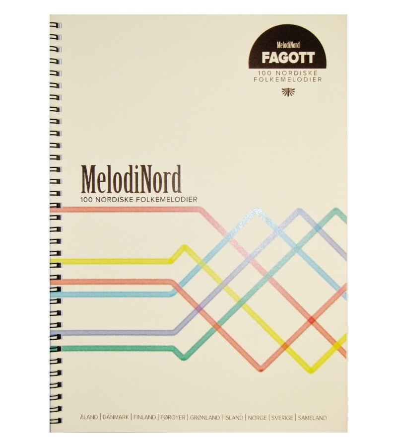 MelodiNord -100 nordiske folkemelodier fyrir fagott
