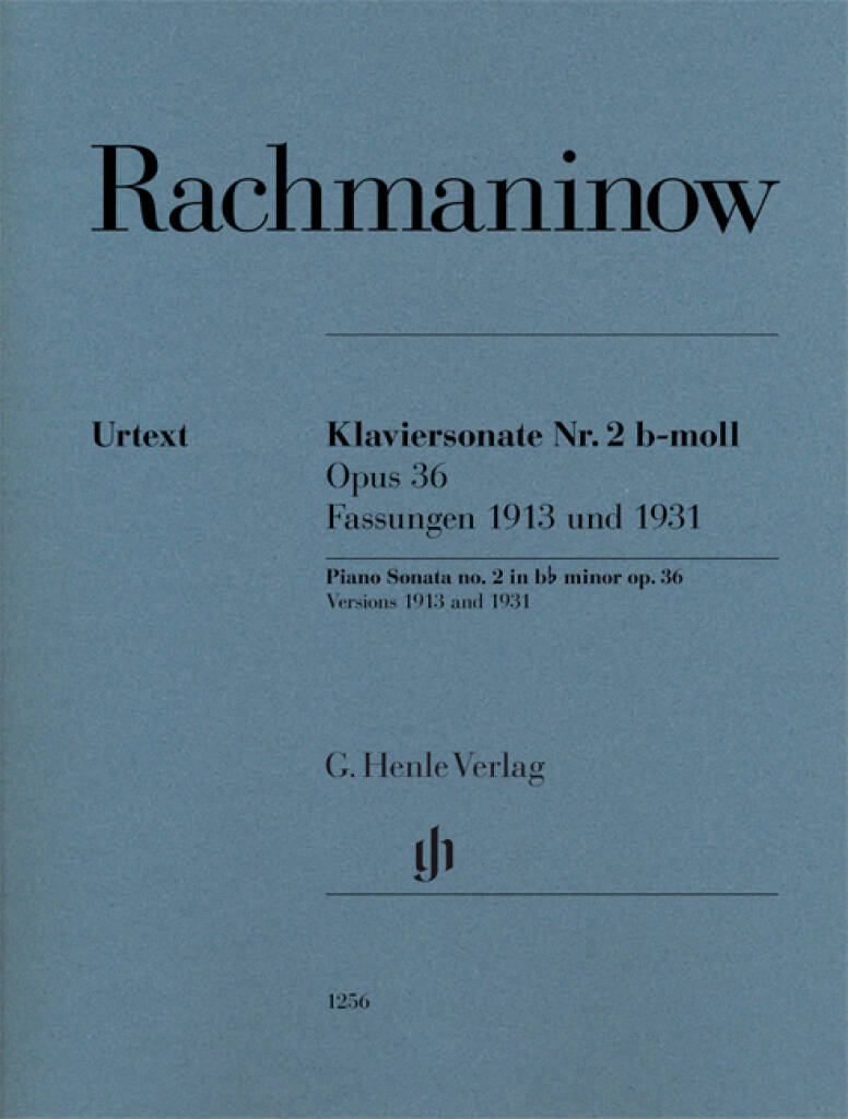 Rachmaninov: Piano Sonata no. 2 in b flat minor op. 36