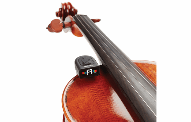 Chromatic Tuner with Violin Mount