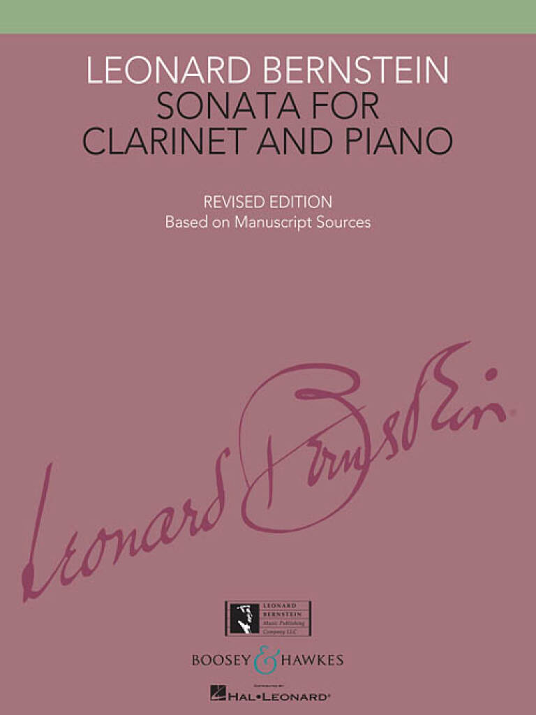 Bernstein: Sonata For Clarinet And Piano