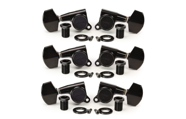 Tuners - Gotoh, SG381, Large Schaller-style Knob, 3 per side
