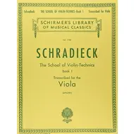 Schradieck: School of Violin Technics - Book 1 - víóla