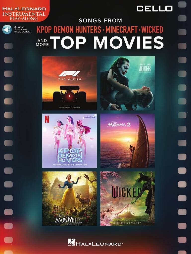 Songs from Kpop Demon Hunters, Minecraft, Wicked, selló með niðurhali