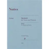Nótnapappír, Henle, lítil bók ( A6) 32 bls