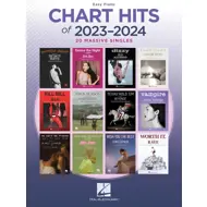 Chart Hits of 2023-2024 , Easy Piano