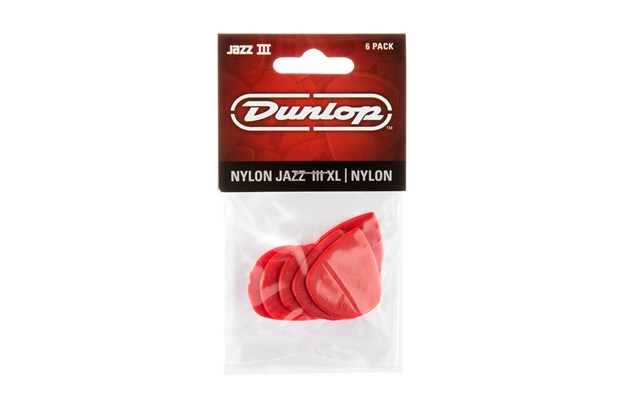 Dunlop Jazz III XL nylon gítarnögl, 6 stk