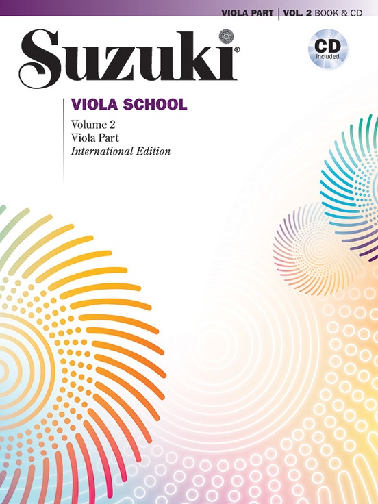 Suzuki víóla 2, með CD