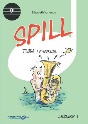Spill Tuba 1, kennslubók , F-lykill