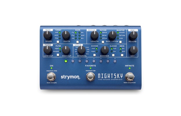 Strymon NightSky - Time-Warped Reverberator - Reverb Pedal