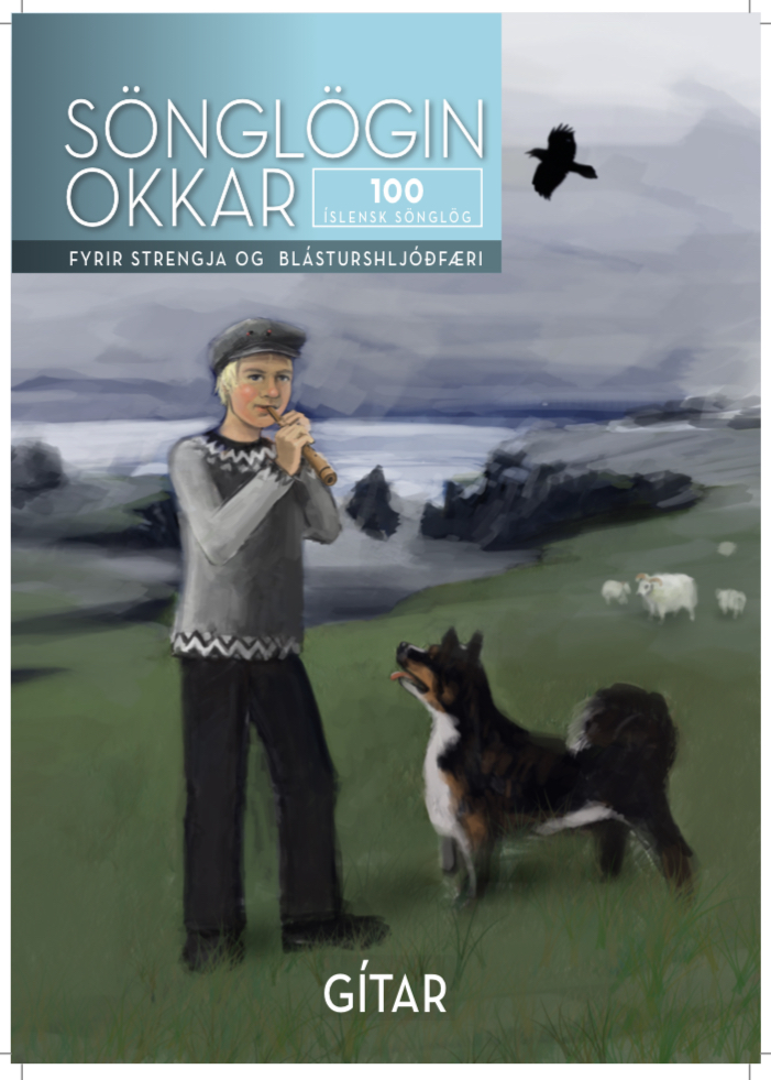 Sönglögin okkar -  100 íslensk sönglög - gítar, 50% afsláttur