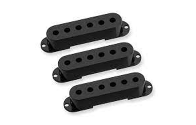 Seymour Duncan Strat replacement Pickup Covers, Black, No Logo