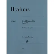 Brahms: Two Rhapsodies Op.79
