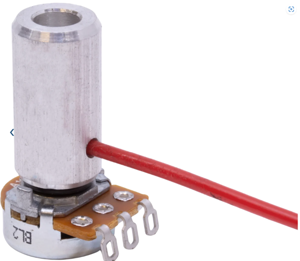 Potentiometer Cleaning Cap - Aluminum - M7 x 0.75