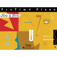Piano Adventures PreTime Piano Jazz & Blues - Primer Level