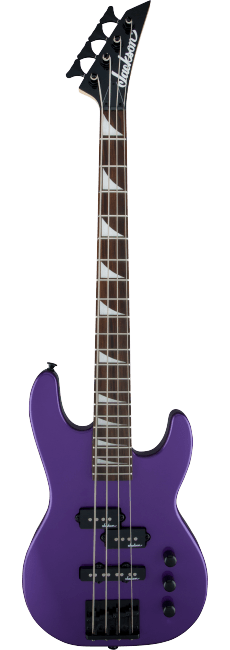 Jackson JS1X Concert Bass, Minion, Purple