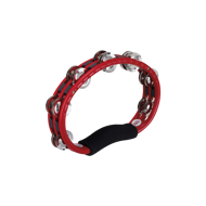 MEINL Hand Tambourine, steel jingles, red