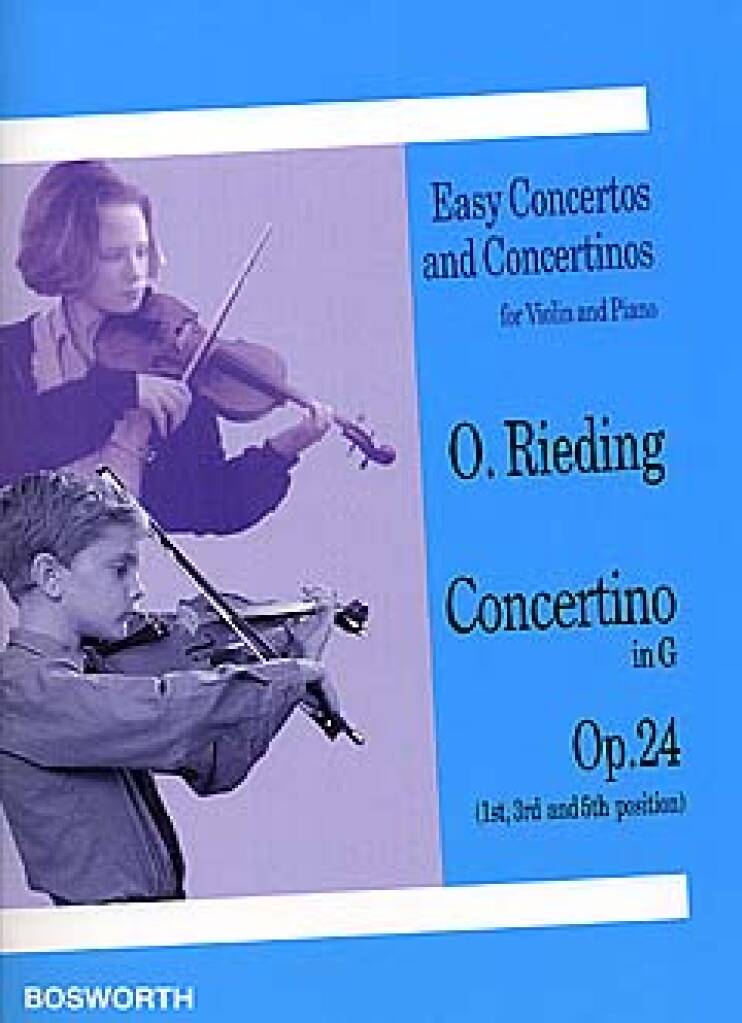 Rieding: Concertino in G Op. 24, fiðla og píanó