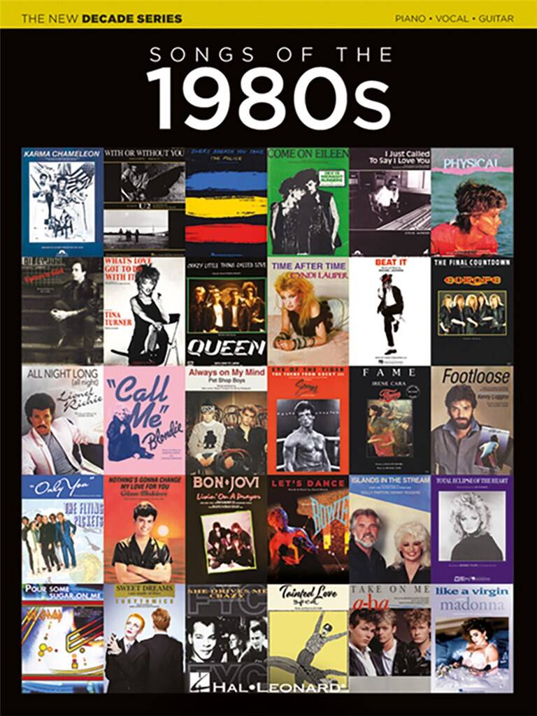 The New Decade Series: Songs of the 1980s - Piano/Vocal/Guitar