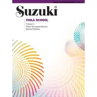 Suzuki víóla 4, píanómeðleikur