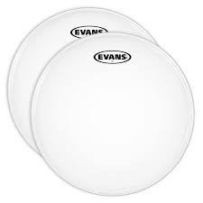 Evans 14" G1 Coated Drum Head,  2-Pack
