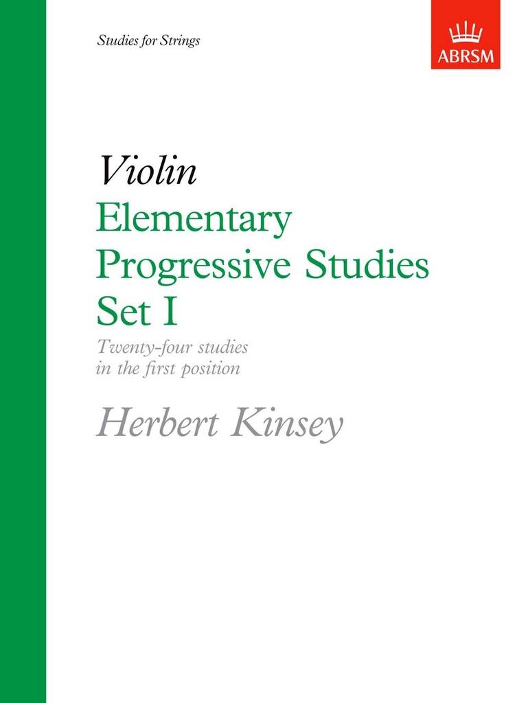 Elementary Progressive Studies, Set I , fiðla