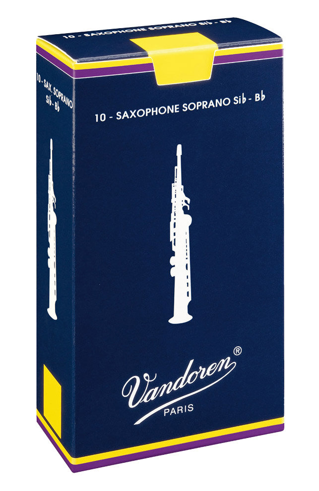 Vandoren sópransaxblöð no.2½ - pakki með 10 stk