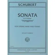 Schubert: Sonata in a-minor, Arpeggione. String Bass and Piano