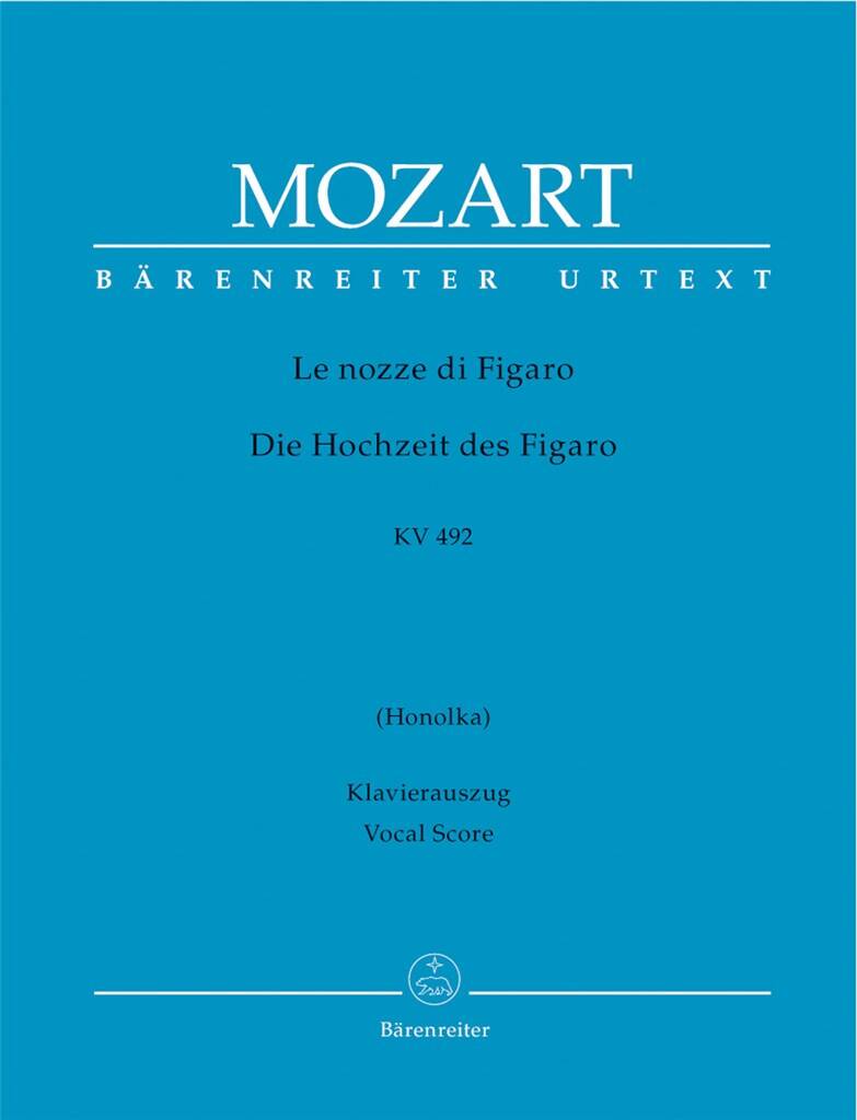 Mozart: Le nozze di Figaro, Brúðkaup Fígarós, Vocal Score