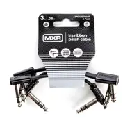 MXR 3 inch TRS Ribbon Patch Cable, 3-pack