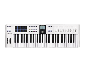 Arturia KeyLab Essential 49 Mk3, hvítt