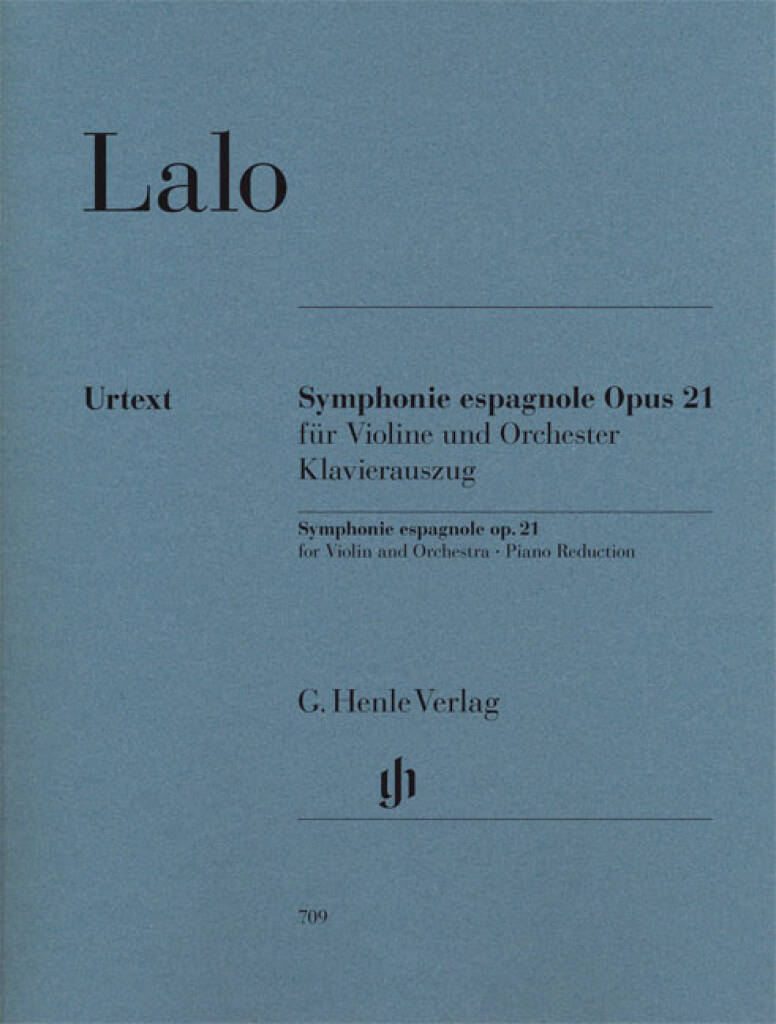 Lalo: Symphonie Espagnol d-moll Opus 21, fiðla og píanó