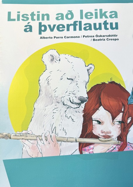 Listin að leika á þverflautu