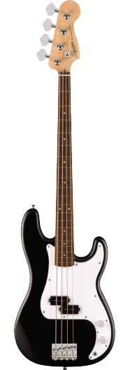 Squier Debut Collection Precision Bass,LRL, WPG, Black