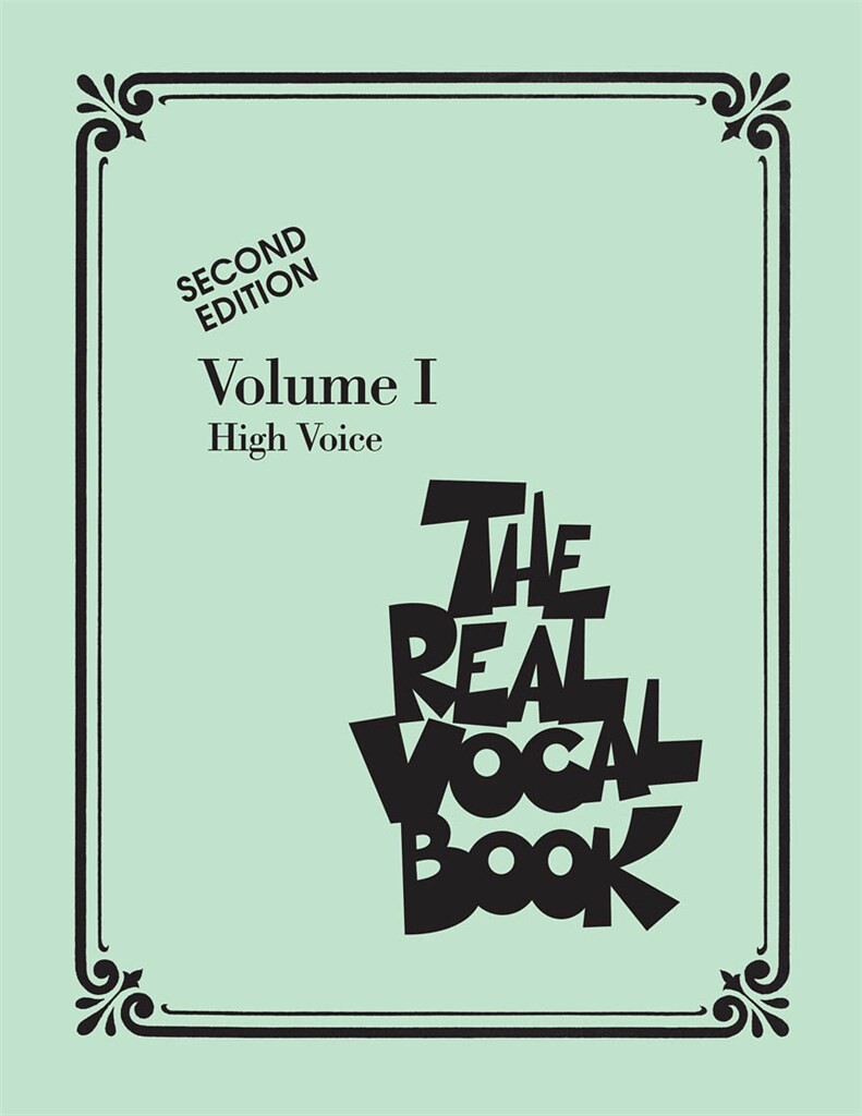 The Real Vocal Book  - Volume 1 - High Voice