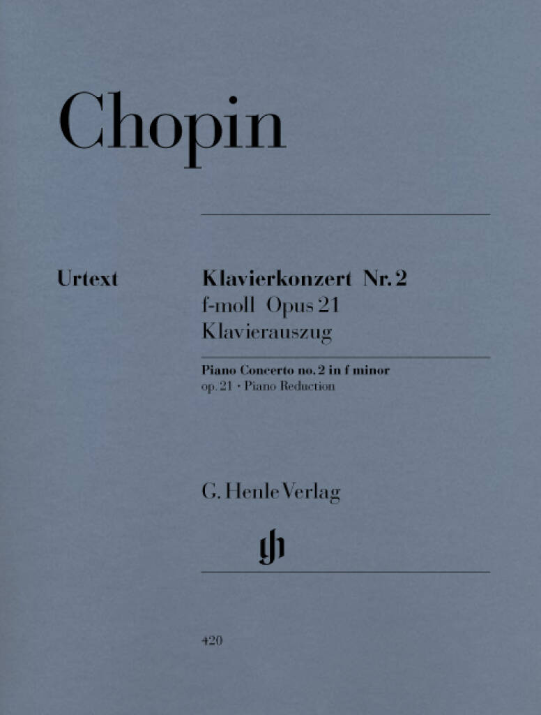 Chopin: Klavierkonzert Nr.2 , f-moll, Opus 21