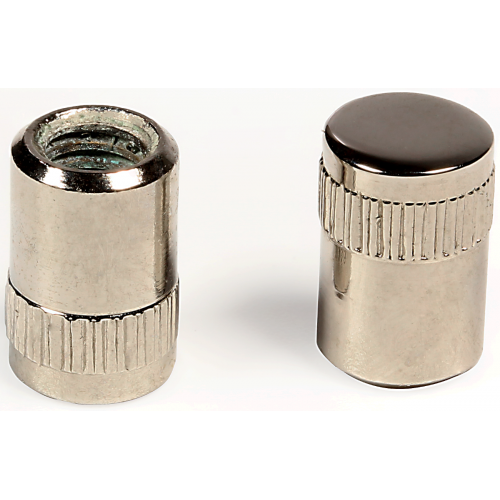 Switch Tips - Gretsch, Nickel knobs, 2 stk